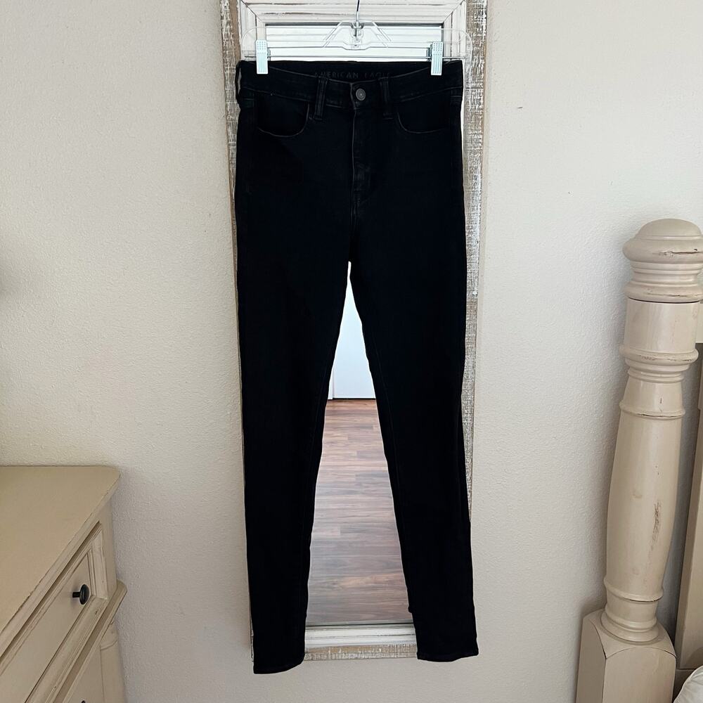 AE Dream High-Waisted Jegging Black Size 4Long